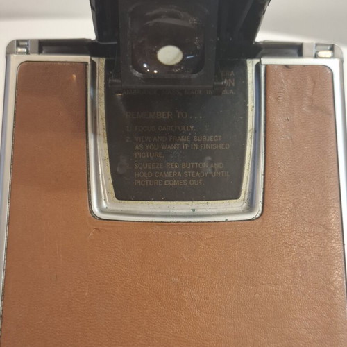Polaroid SX-70 vintage camera used, 1972 model
