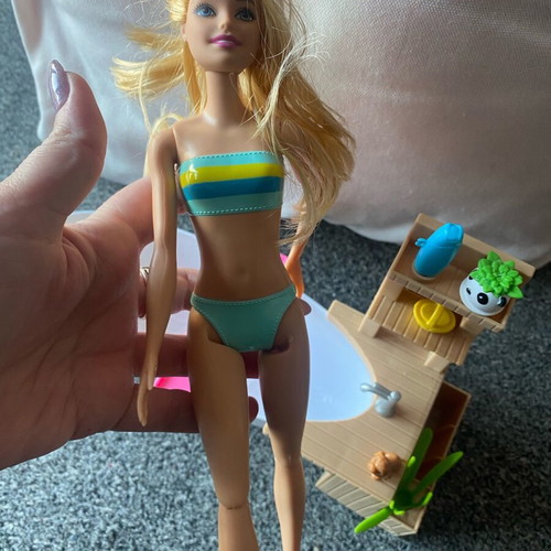 Spa Day Barbie Wellness Set Like New