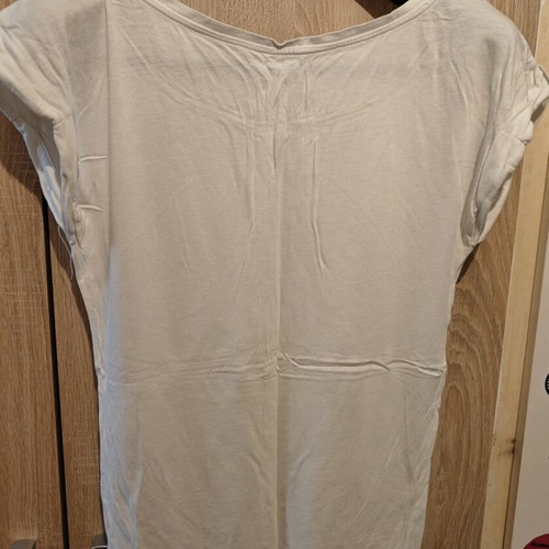 Lady Gaga women's T shirt medium used, white Zara
