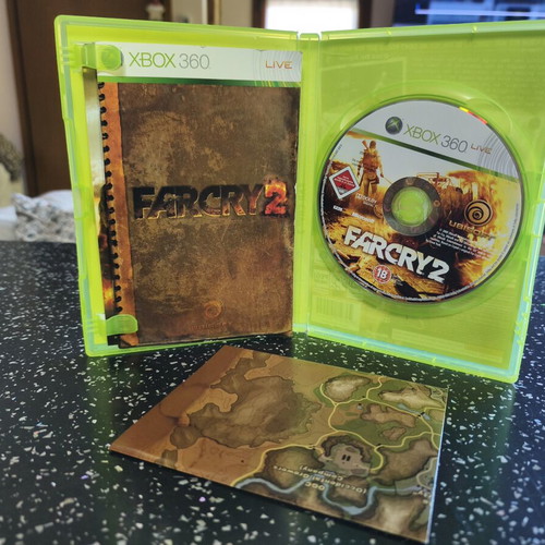 Far Cry 2 Xbox 360 game like new with map