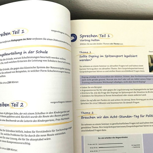 Effektiv C1 Testbuch new, German language learning book