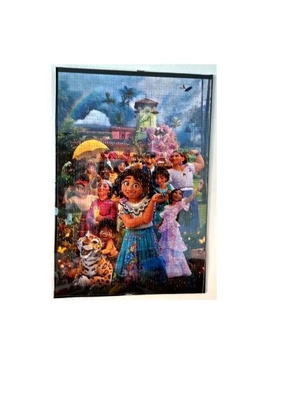 Disnay Encanto framed puzzle art print like new 35x50cm