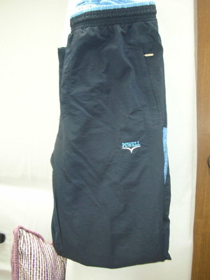 Παντελόνι αθλητική φόρμα καινούργιο, αντιανεμικό, μπλε μέγεθος M