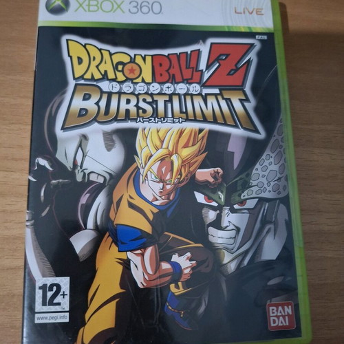 Dragonball Z BurstLimit Xbox 360 like new