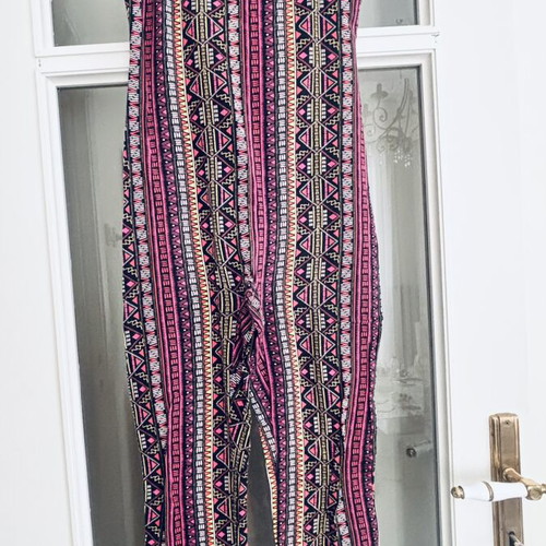 H&M Coachella Jumpsuit like new, colorful ethnic pattern, size L