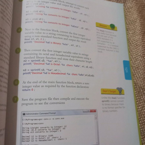 C Programming in easy steps used English book