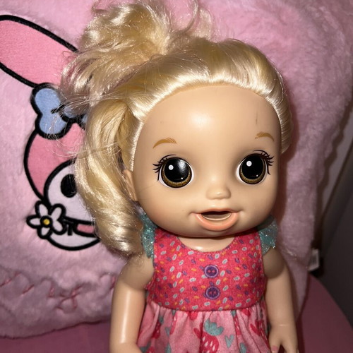 Hasbro Baby Alive Magical Mixer doll used