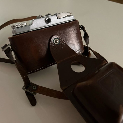 Camera used with case