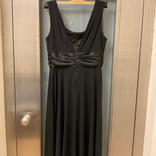 Jessica black evening dress like new, A-line, size XS
