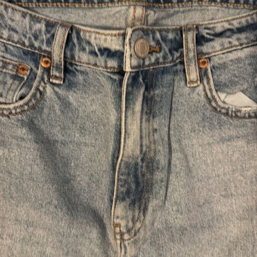 Denim Tally Weijl pants like new, size L, blue, ripped