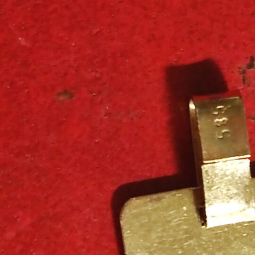 Zodio Gold Aries 14K pendant type Cartie new