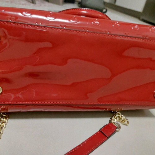 Lancetti shoulder bag burgundy like new