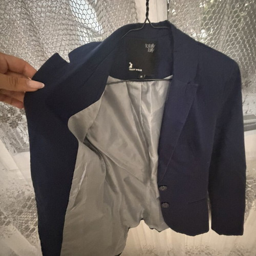 Tally Weijl dark blue blazer like new, size S