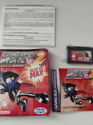 Bomberman Max 2 Red Advance Game Boy Advance new