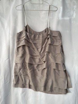 Stella McCartney sleeveless top used, silk, size M