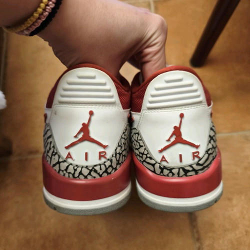 Air Jordan Legacy 312 Low women's sneakers white-red-gray, like new, size 41