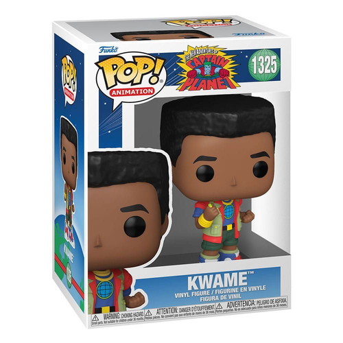 Funko Pop Captain Planet and the Planeteers Kwame new 9 cm