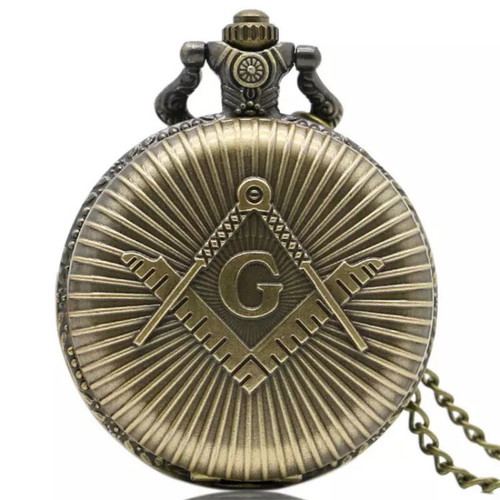 Masonic pocket watch new