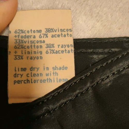 Byblos Mini Vintage Skirt Black Like New