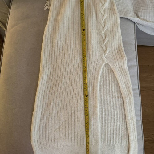 Mango midi skirt like new, size S, white beige