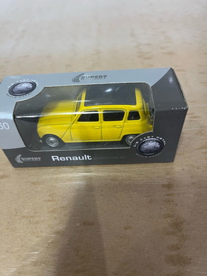 Renault 4 1:60 sealed miniature new