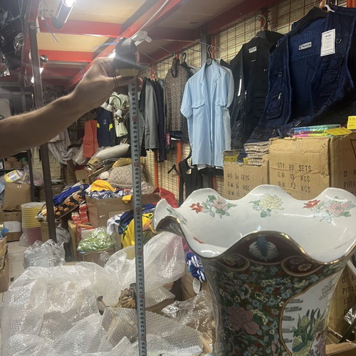 Satsuma vase new, height 1 meter and 350 cm