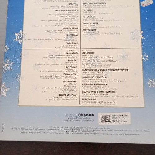 Christmas LP new, 2 records with holiday songs