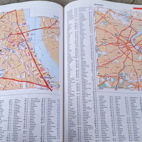 Road Atlas of Europe used, good condition with normal wear