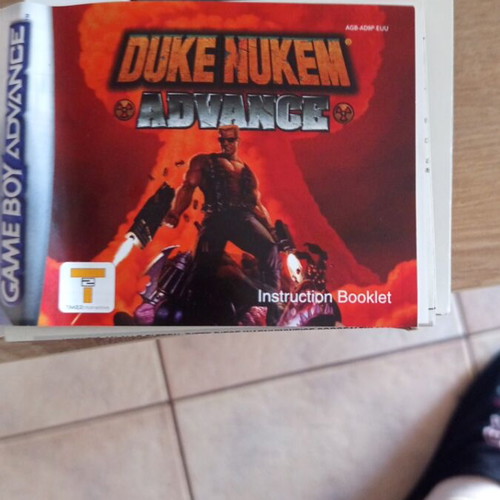 Duke Nukem Advance Game Boy Advance like new