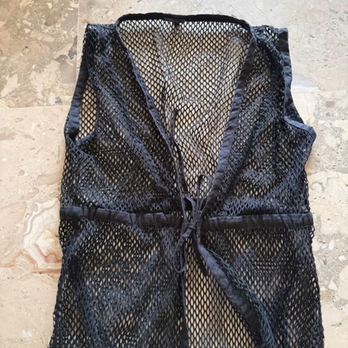 Med beach net like new, black, size S