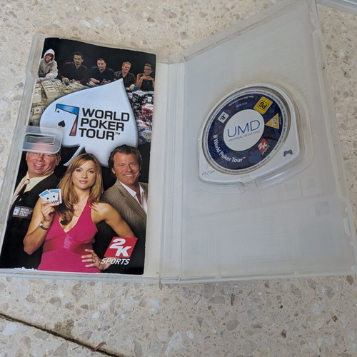 World Poker Tour PSP game used