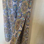 Dress small size used, comfortable with nice pattern