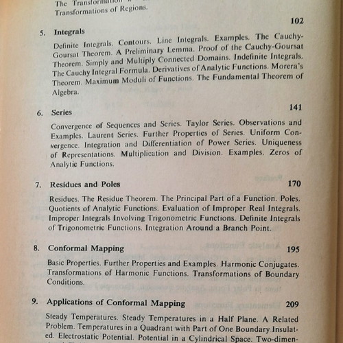 Complex Variables and Applications book used