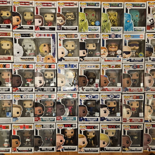 Rare Funko Pop! Movies, Horror, Harry Potter, Sports, UFC, WWE figures
