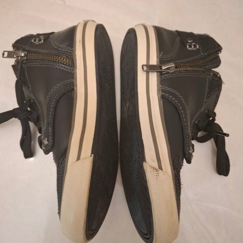 Skechers kids' black sneakers boots, size 30