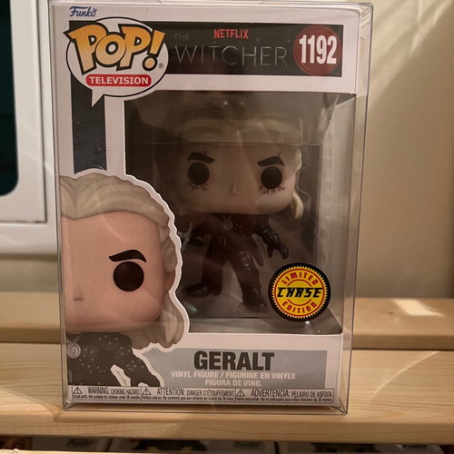 Funko Pop Geralt Chase 1192 new with protector