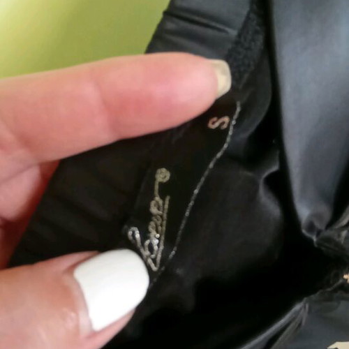 Forever strapless dress black like new, size S
