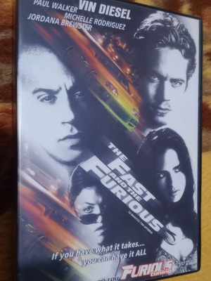 DVD The Fast and the Furious Οι Μαχητές των Δρόμων καινούργιο