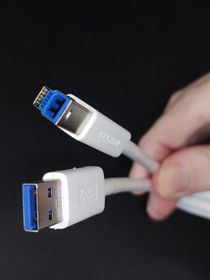 Belkin USB 3.0 Cable USB-A to USB-B like new, 80 cm