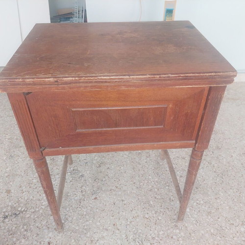 Sewing Machine Table used, rare piece without machine