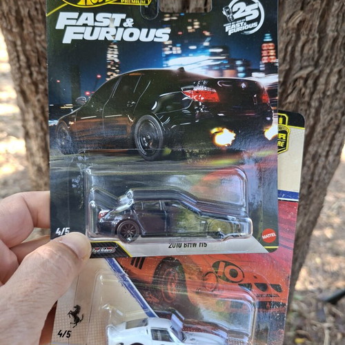 Hot Wheels Ferrari 250 GTO και Fast & Furious 2010 BMW M5 καινούργιο πακέτο