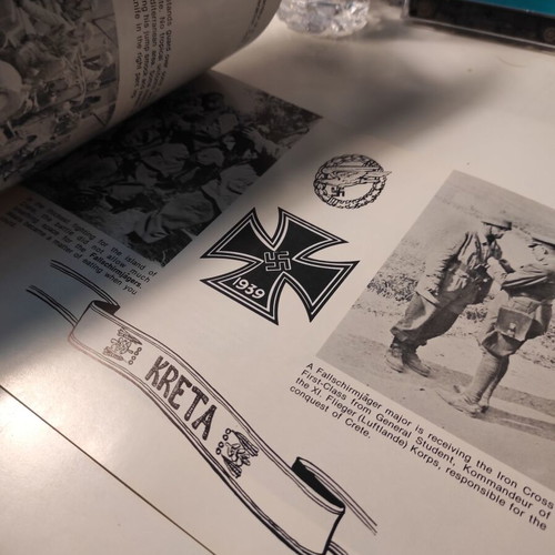 Fallschirmjäger in action book like new, 1973 Squadron/Signal edition