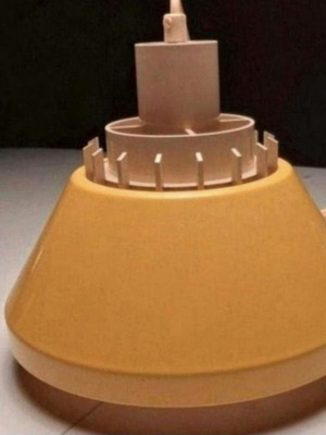 Fog & Morup yellow vintage pendant lamp