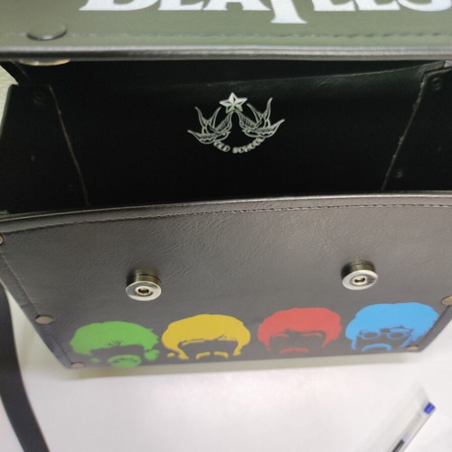 Beatles Lunch Box Shoulder Bag new, faux leather