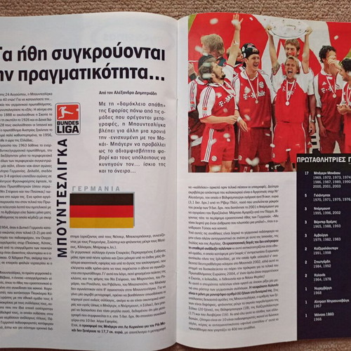 Ethnospor Issue 520 like new with feature on top European championships 2003