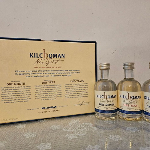 Kilchoman set The Connoisseurs Pack whisky miniatures new