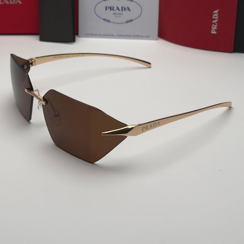 Prada Rimless Edition sunglasses new, black and brown