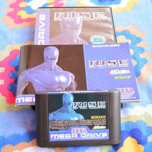 Rise of the Robots Sega Mega Drive complete game very good to excellent