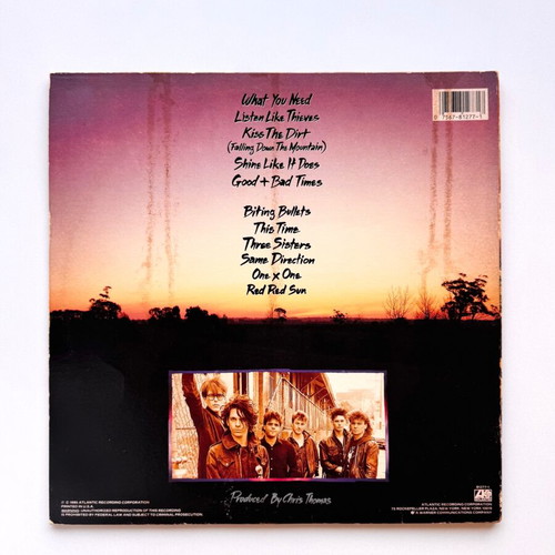 INXS Listen Like Thieves LP used, 1st US gatefold