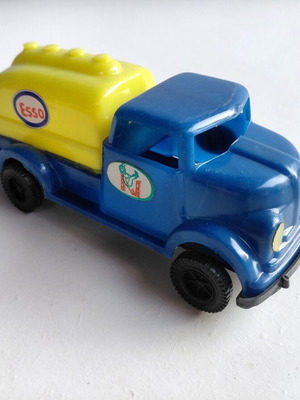 Esso Toy Fuel Tanker Truck Greek Made 70s New